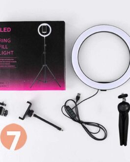 10 inch Ring Fill Light – 26cm 3 Color Modes for Vlogging