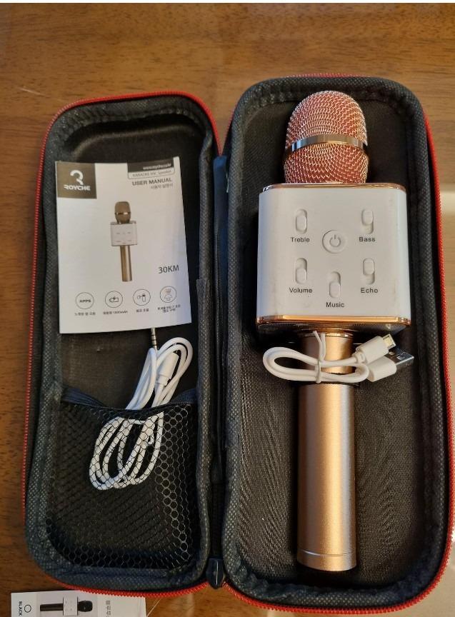 Bluetooth Mini Mic | MH-201 Karaoke with Speaker - Image 5