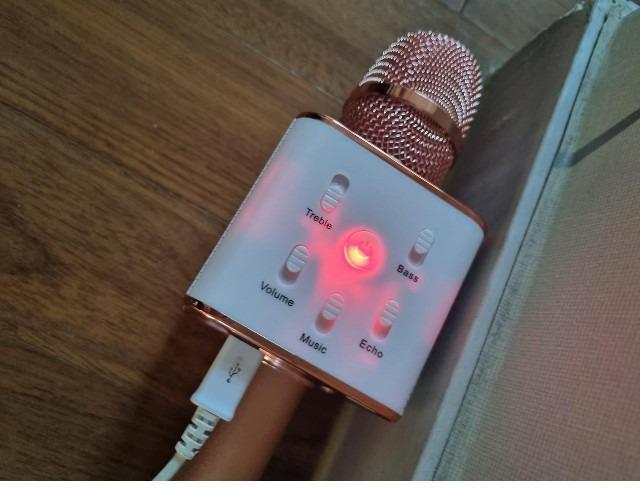 Bluetooth Mini Mic | MH-201 Karaoke with Speaker - Image 6
