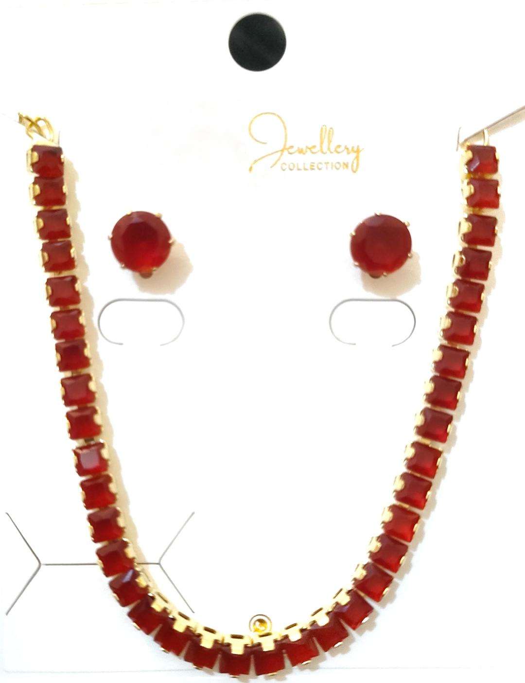 Crystal Pendant Set for Women in Pakistan | Wedding Jewelry - Image 2