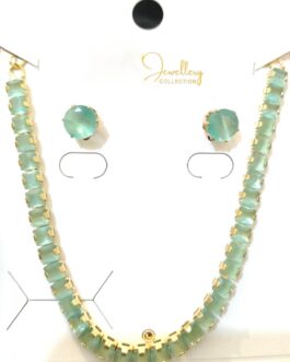 Crystal Pendant Set for Women in Pakistan | Wedding Jewelry