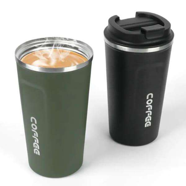 Double Vacuum Travel Coffee | Leak-proof Insulated Mug - Image 2
