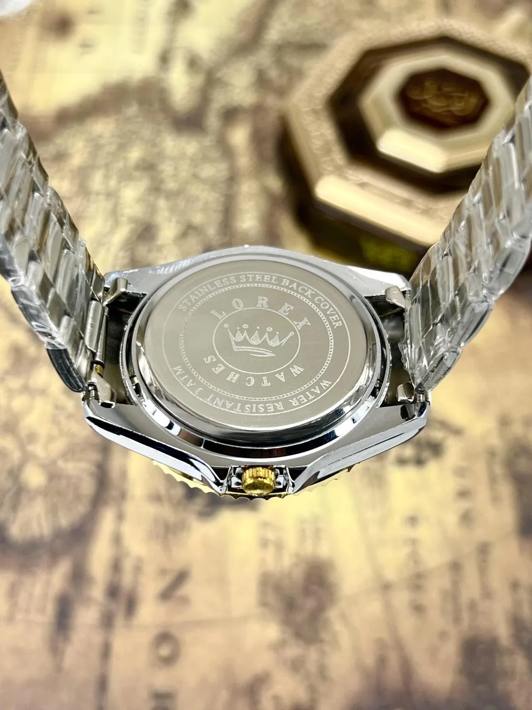 Men's Modern Stylish Watch with Date Working - Random Multicolor Dial - With Box Art# M247 -Lox.Dt9001000no.500k-WB-00042 - Image 7