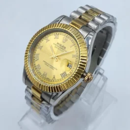 Men’s Rolex Submarmer Gold Stainless Steel Watch