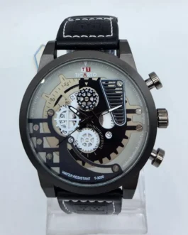 Men’s Skeleton Watch Matte Black