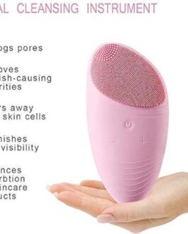 Rechargeable Pink Facial Cleanser for Clear Skin