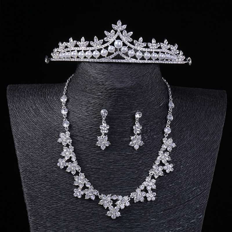 Royal Floral Bridal Jewelry Set for Pakistani Bridesmaids - Image 6