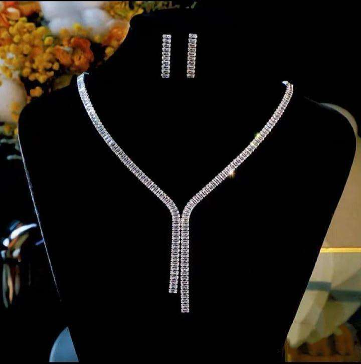 Silver Plated Necklace Set for Women in Pakistan