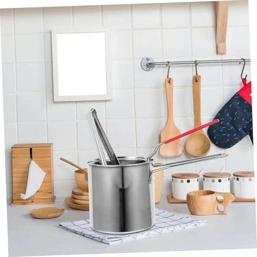 Stainless Steel Oil Filter | Silver Finish Grease Container - Image 4