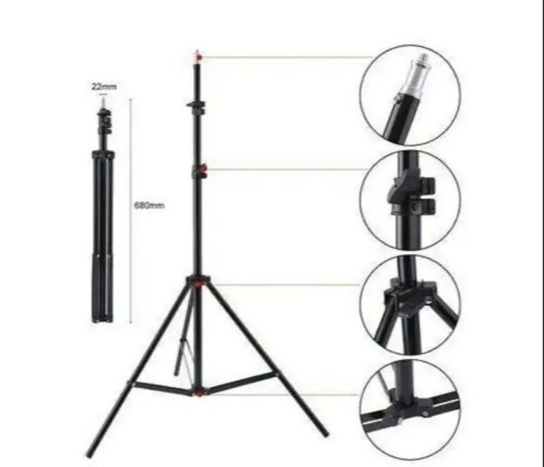 Stainless Steel Tripod Stand - Professional Photo Gear