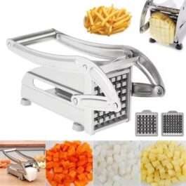 Stainless Steel Vegetable Cutter | Manual Slicer for Home Kitchen