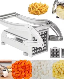 Stainless Steel Vegetable Cutter | Manual Slicer for Home Kitchen