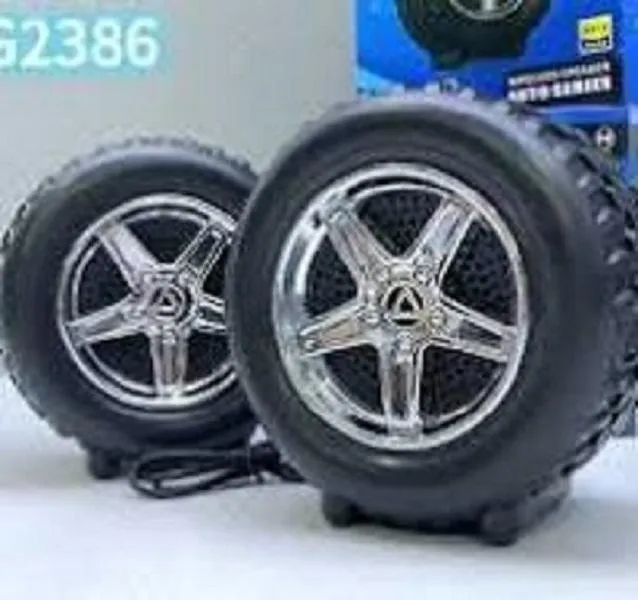 Tire Design Speaker | G2386 Portable Bass Audio - Image 4