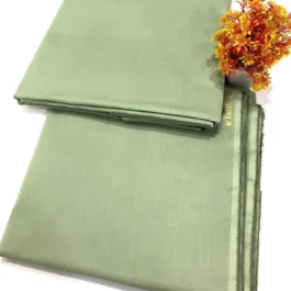 Green Soft Cotton Suit – Men’s Unstitched Summer Wear