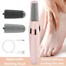 Portable Rechargeable Foot Pedicure Machine – Smooth Feet Exfoliating Tool