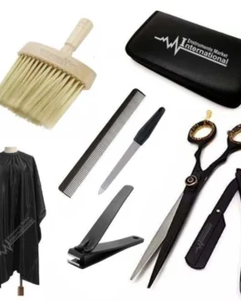 Stainless Steel Haircut Scissors Set – Professional Grooming Kit for Daily Use