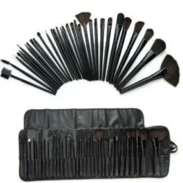 32-Piece Blending Brush Set with Travel Case – Professional Makeup Brush Kit