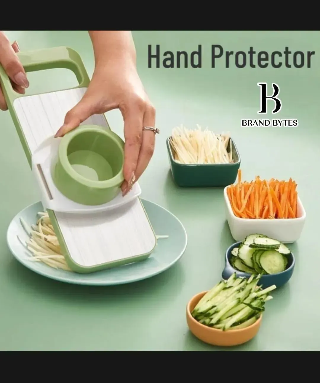 5-in-1 Vegetable Slicer | Multi-Use Kitchen Tool for Slicing & Dicing - Image 4