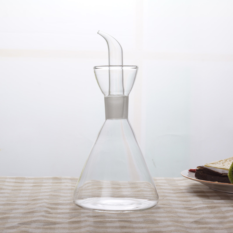 Borosilicate Glass Oil Dispenser Bottle Modern Design - Image 5