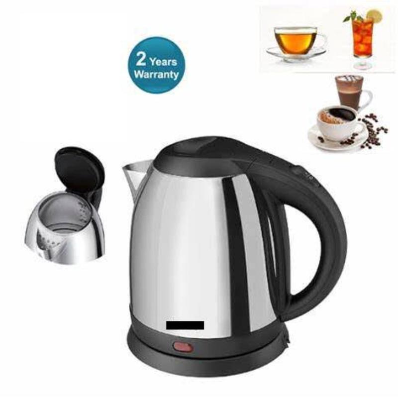 Cordless Electric Kettle 1500W | 2L Stainless Steel Rapid Boil - Image 2