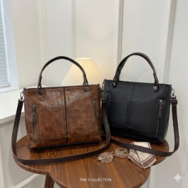 Durable Retro Tote Bag – Premium Women’s Shoulder Bag