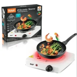Electric Stove Stainless Steel | 1000W Compact Portable Cooker