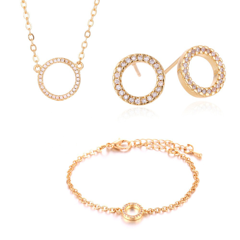 Gold Plated Jewelry Set for Women | Elegant Ring Design - Image 6
