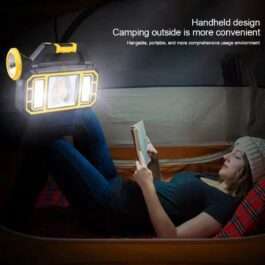 Handheld LED Light | Rechargeable Search Light & Power Bank
