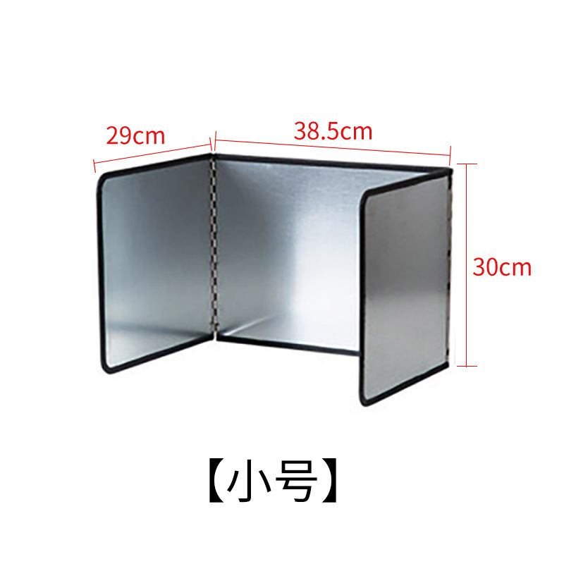 Foldable Heat Insulation Baffle Black Cactus Pattern - Image 12