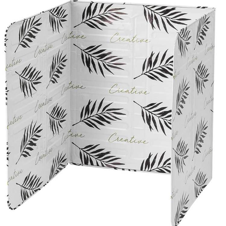 Foldable Heat Insulation Baffle Black Cactus Pattern - Image 7
