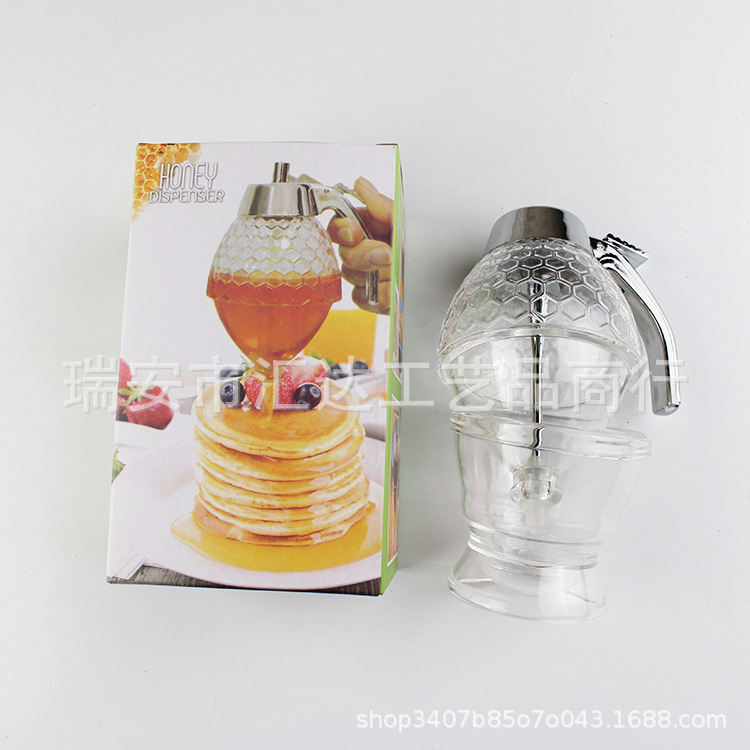 Honey Dispenser with Acrylic Design for Home & Events - Image 3