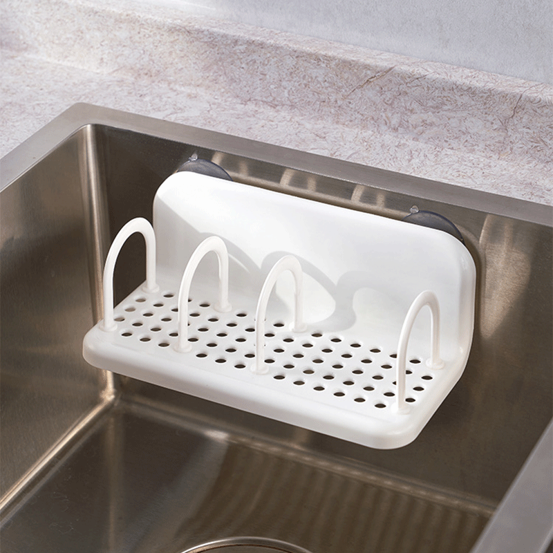 Japan's 502AAB Double Suction Cup Kitchen Cleaning Rack - Image 4