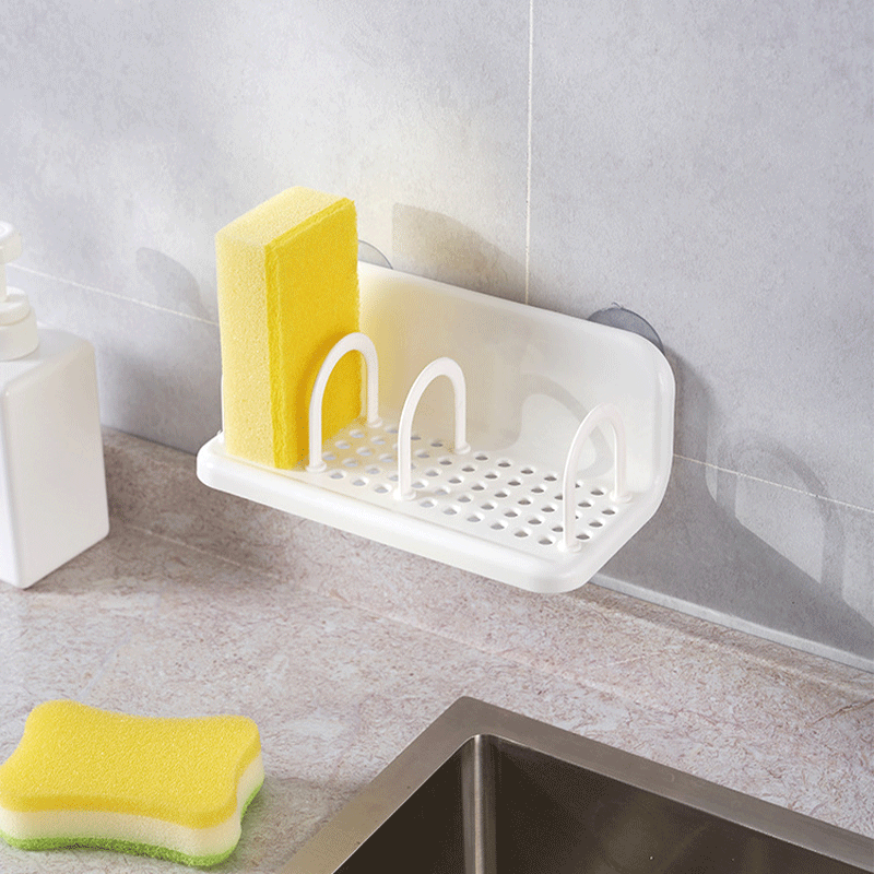 Japan's 502AAB Double Suction Cup Kitchen Cleaning Rack - Image 5