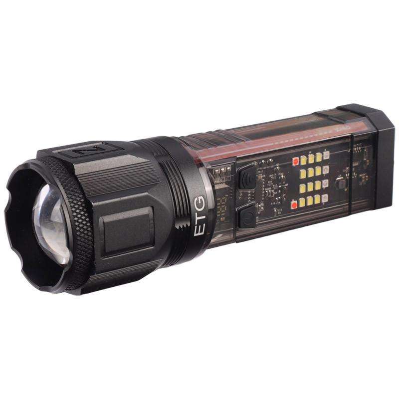 LED Search Light | Type-C Rechargeable Camping Flashlight