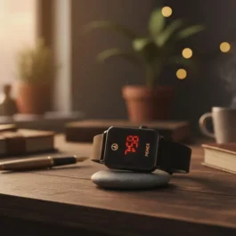 LED Silicone Smartwatch | Bluetooth 4.2 & Black Strap