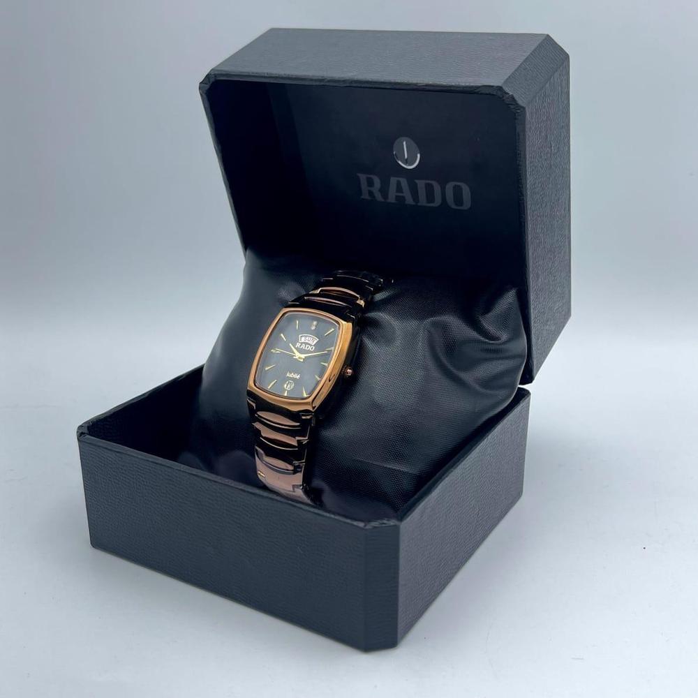 Men's Stainless Steel Watch Black Gold Sun Date - Image 4