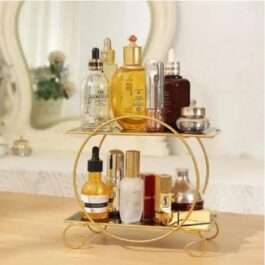 Metal Makeup Organizer for Storage & Organization – Durable Cosmetic Holder