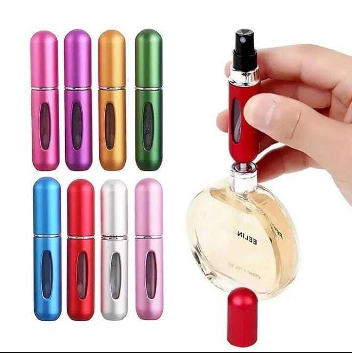 Reusable 20Pc Multicolor Metal Perfume Refillers Travel Friendly - Image 2