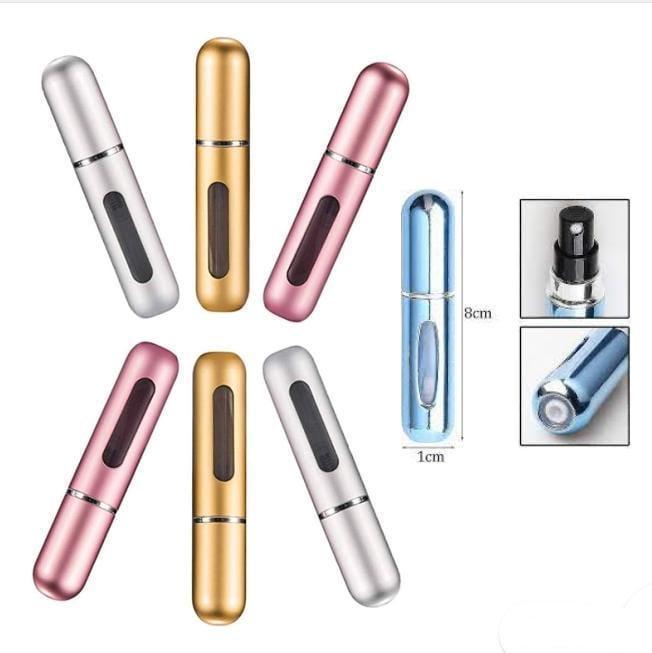 Reusable 20Pc Multicolor Metal Perfume Refillers Travel Friendly - Image 3
