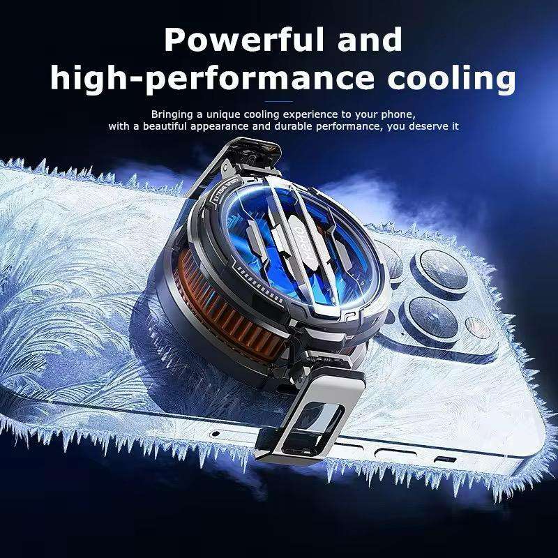 Premium Phone Radiator | Black ABS & Aluminum Alloy - Image 9