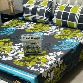 Printed Salonica Bedding Set – Multicolor Double Bedding