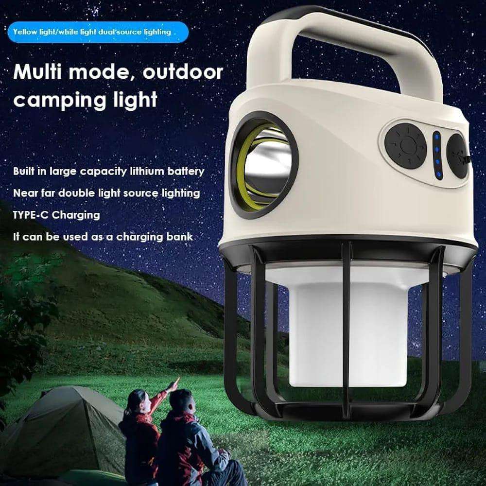 Rechargeable Camping Light | 2400mAh & Type-C Charging - Image 2