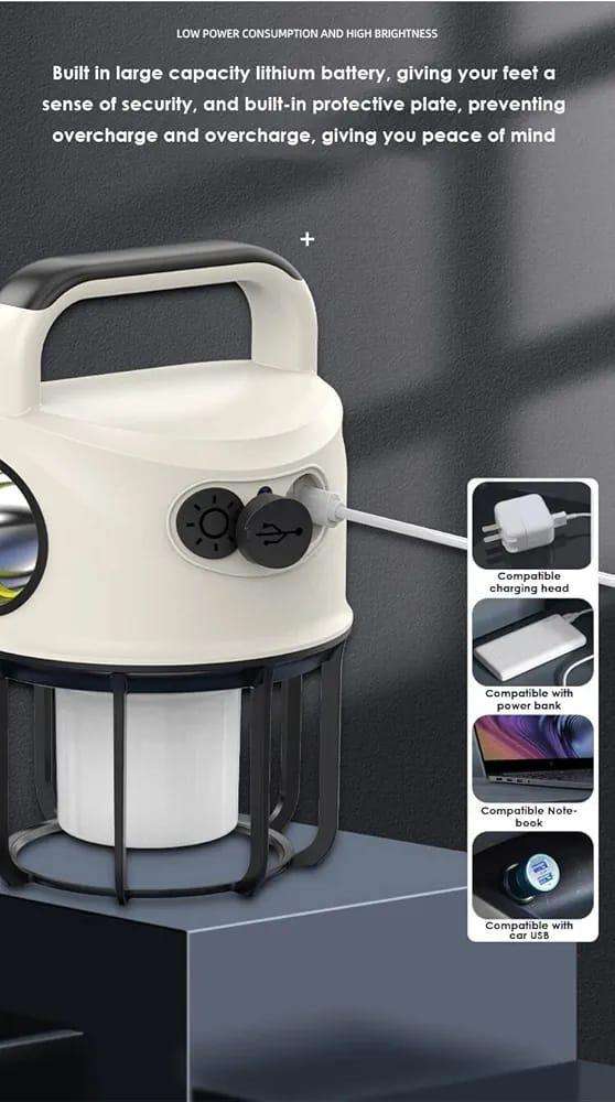 Rechargeable Camping Light | 2400mAh & Type-C Charging - Image 8