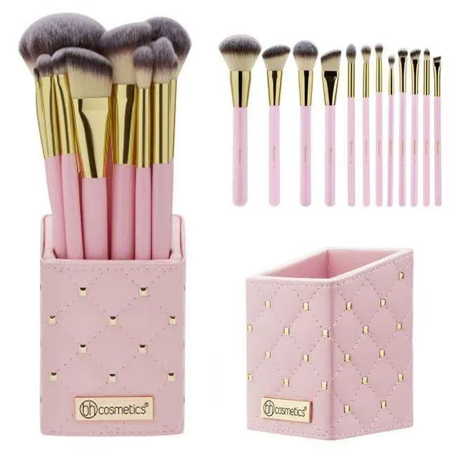Rose Gold Blending Makeup Brushes Set 13 Pc – Professional Brush Kit - Image 2