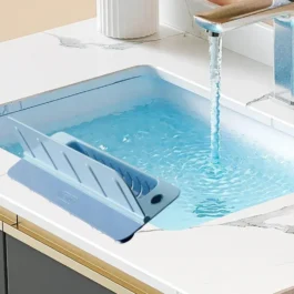 Silicone Kitchen Sink Hanging | Blue 1 Pc Drainer Basket