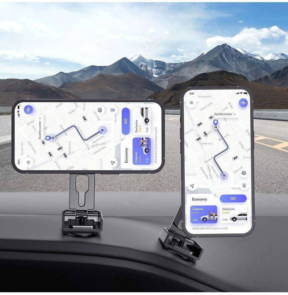 Silver Car Phone Holder | 3-Pack with Cable Winder - Image 6