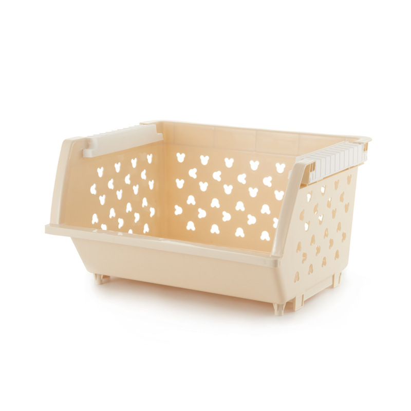 Stackable Plastic Storage Baskets for Kitchen Bathroom Home Organization - Image 5