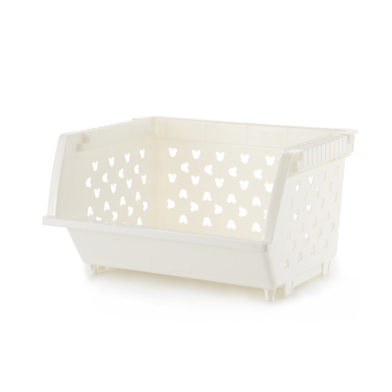 Stackable Plastic Storage Baskets for Kitchen Bathroom Home Organization - Image 6