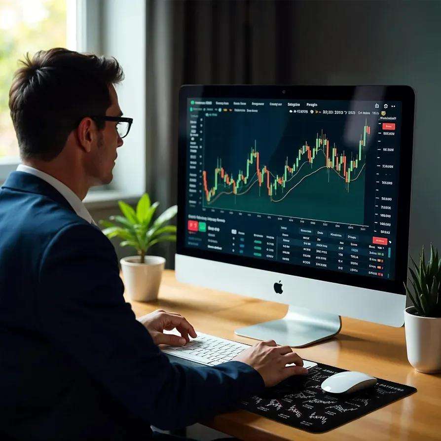 Stock Chart Mat | Premium Black Silicone for Traders - Image 4