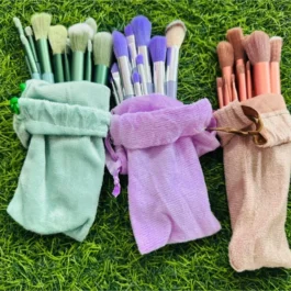 3 Pcs Synthetic Makeup Brushes Set for Eye Makeup & Blending